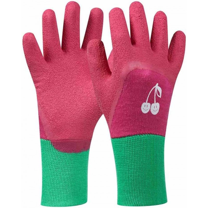 GEBOL-Detské rukavice TOMMI "KIRSCHE" pink 4-6 J.
